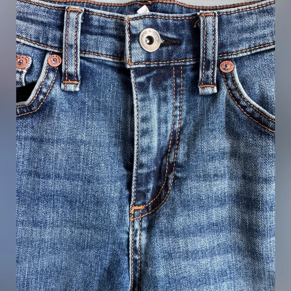 Rag & Bone Cate Mid Rise Skinny Jeans 26 Ankle Pismo Wash